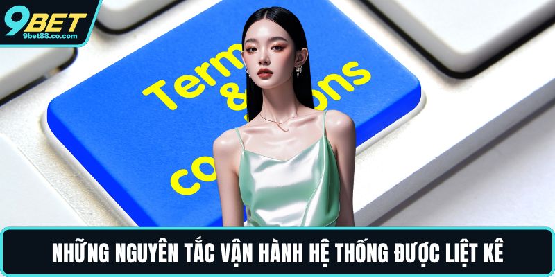 Những nguyên tắc vận hành hệ thống được liệt kê